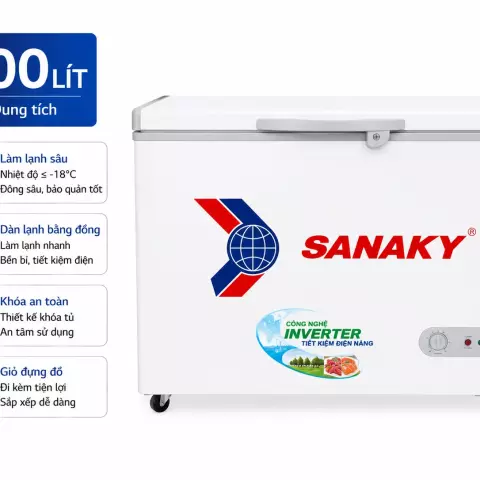 Tủ đông Sanaky 100 lít VH-1599HYK