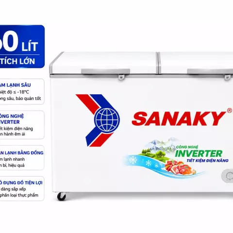Tủ đông Sanaky 260 lít VH-3699W1