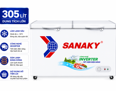 Tủ đông Sanaky 305 lít VH-4099A1