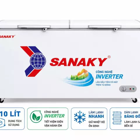 Tủ đông Sanaky 410 lít VH 5699HY