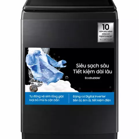 Máy giặt Samsung Ecobubble Inverter 12.5 kg WA40F12E4CSV