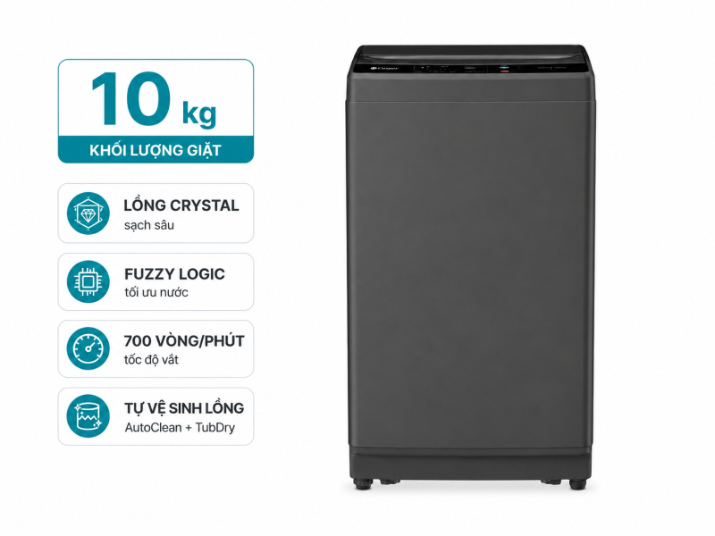 Máy giặt Casper 10 kg WT-10NB3