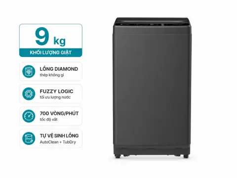 Máy giặt Casper 9 kg WT-9NB3