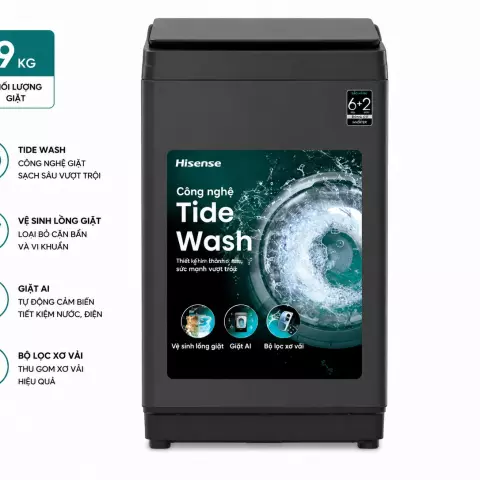 Máy giặt Hisense 9 kg WT90F30