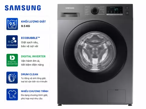 Máy giặt Samsung Inverter 9.5kg WW95TA046AX/SV