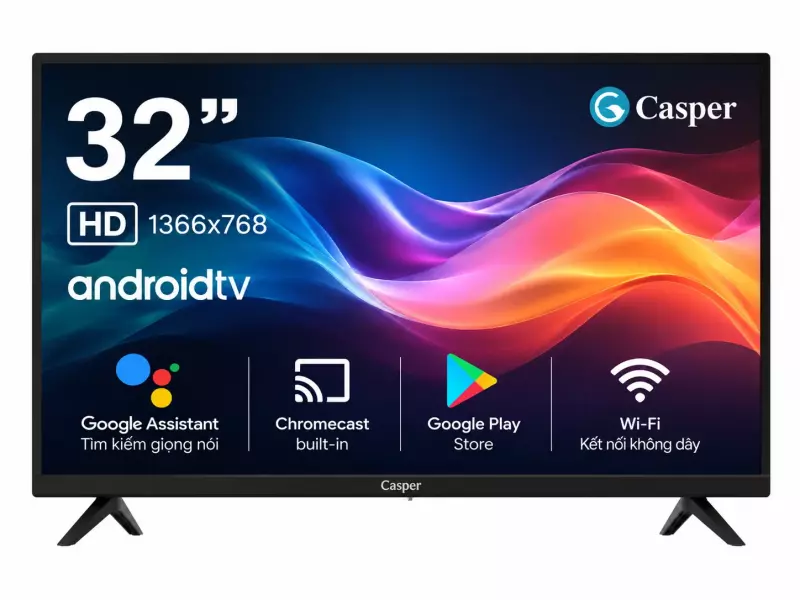 Android Tivi Casper 32 inch 32HGA510
