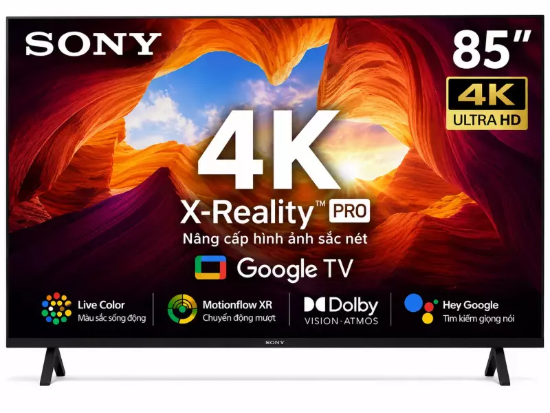 Google Tivi Sony 4K 85 inch KD-85X80L