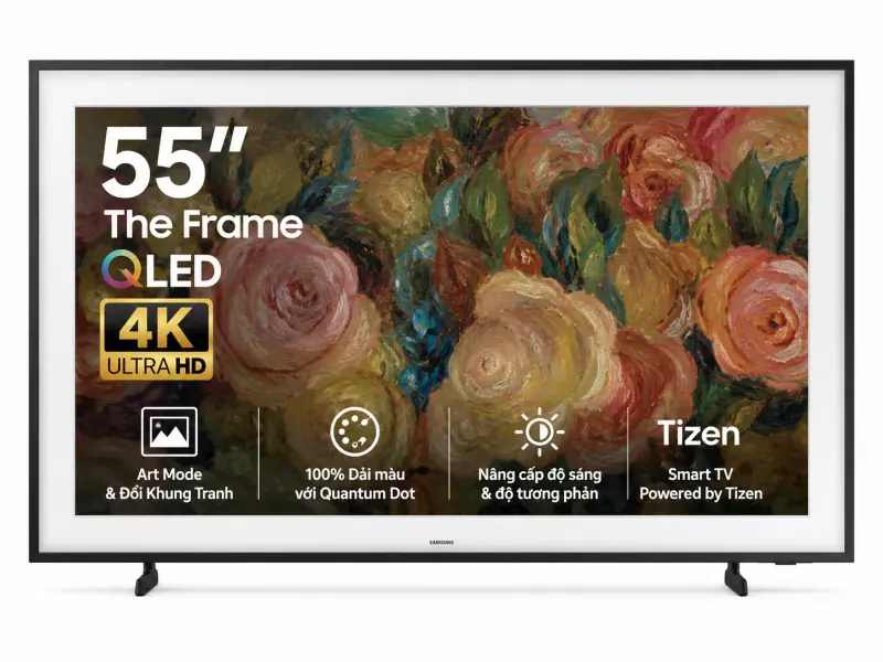 Smart Tivi Khung Tranh The Frame QLED Samsung 4K 55 inch QA55LS03D