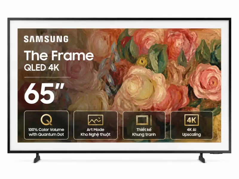 Smart Tivi Khung Tranh The Frame QLED Samsung 4K 65 inch QA65LS03D