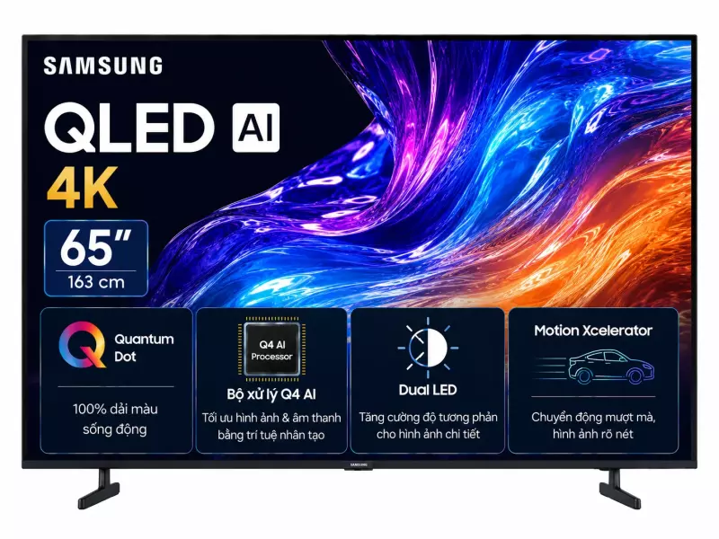 Smart Tivi QLED Samsung AI 4K 65 inch QA65Q7FA