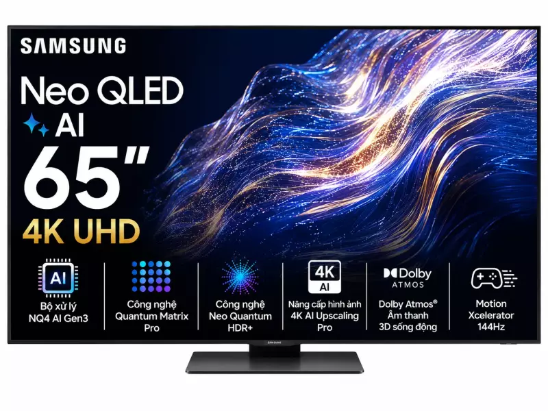 Smart Tivi Neo QLED Samsung AI 4K 65 inch QA65QN90F