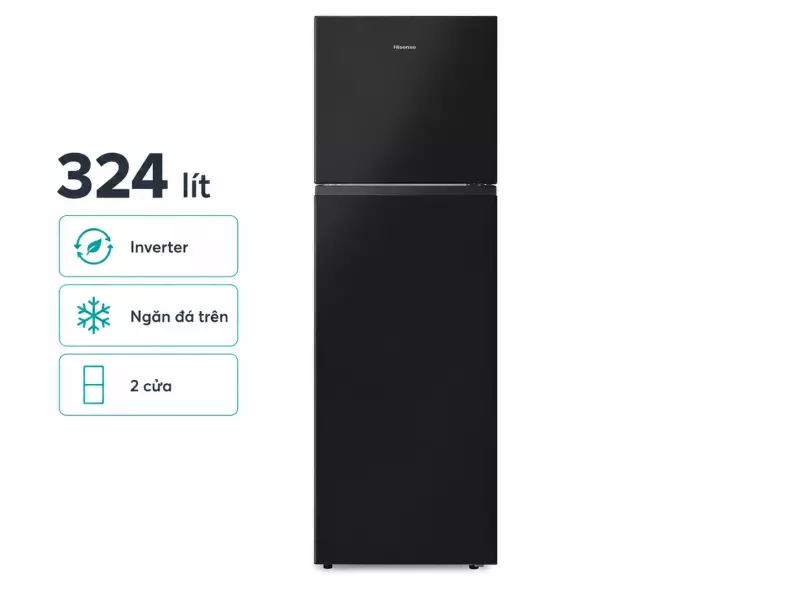 Tủ lạnh Hisense Inverter 324 lít RT469N4EBU