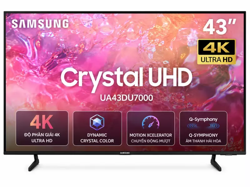 Smart Tivi Crystal UHD Samsung 4K 43 inch UA43DU7000
